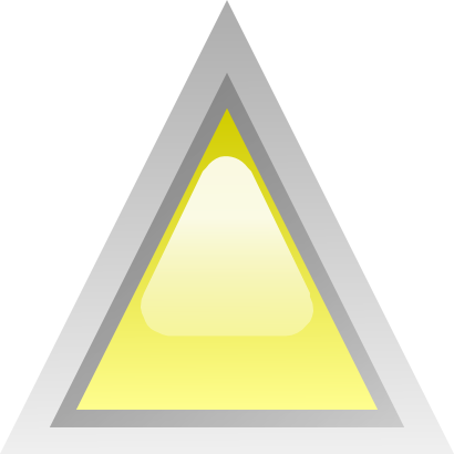 Download free yellow triangle icon